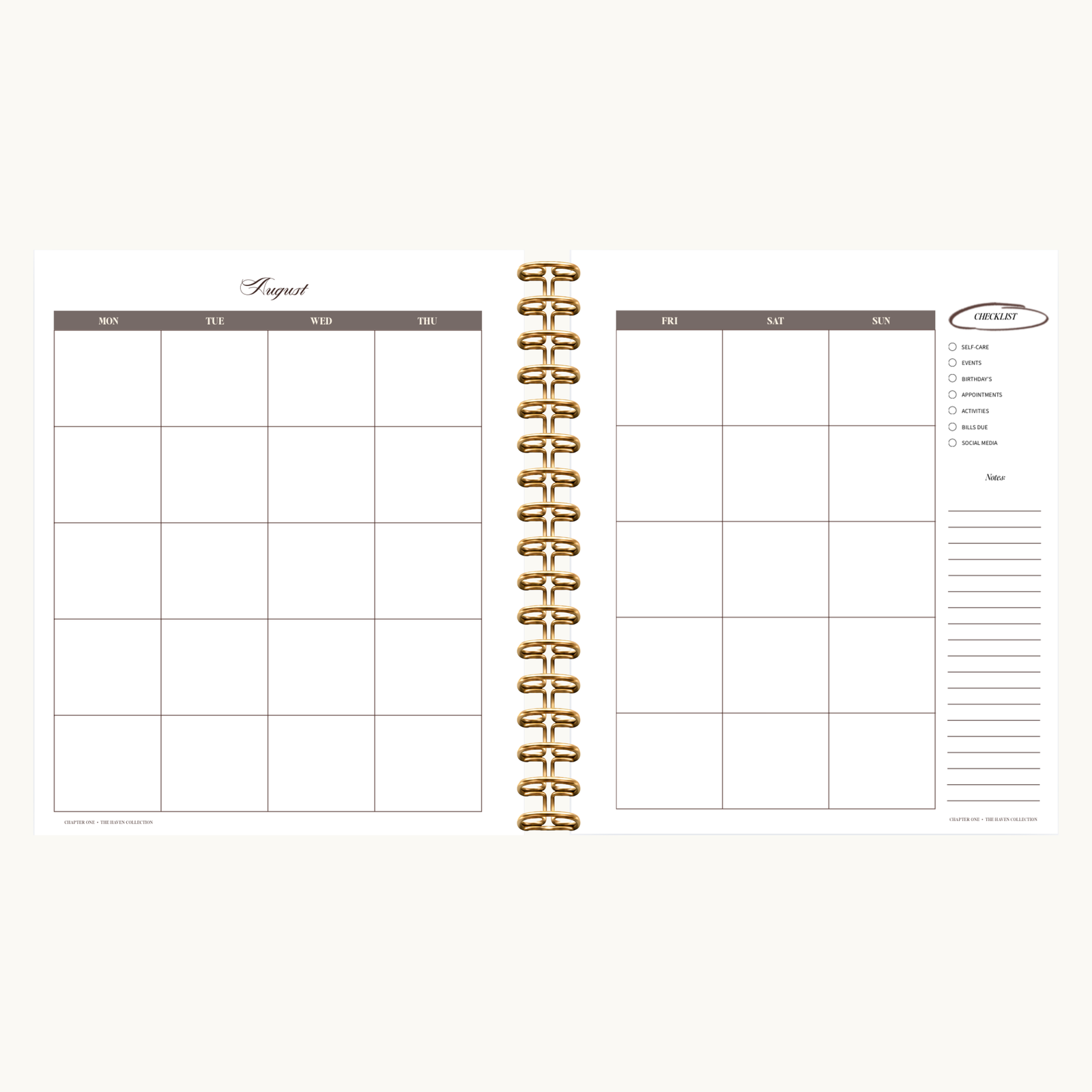 Weekly  Planner