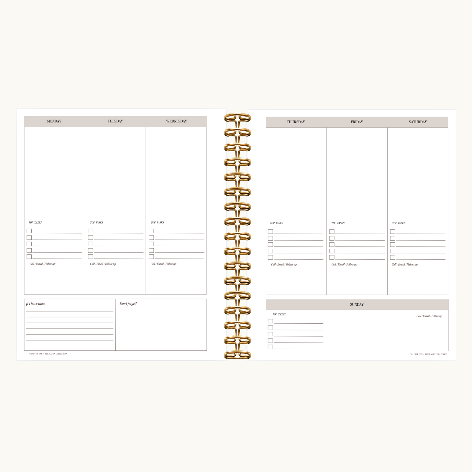 Weekly  Planner